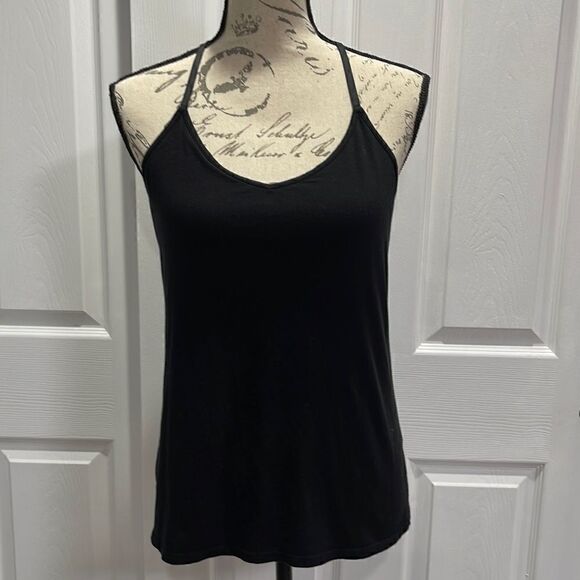 NAKED RACEBACK  CAMISOLE. BLACK L - Picture 2 of 6